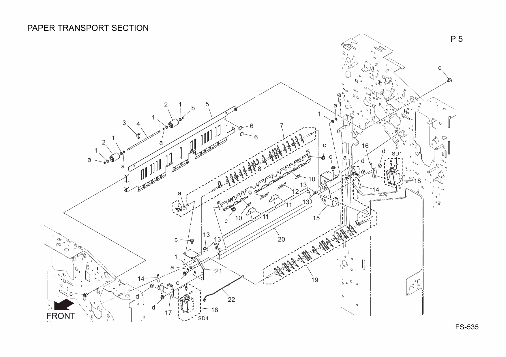 Konica-Minolta Options FS-535 A2Y1 Parts Manual-2